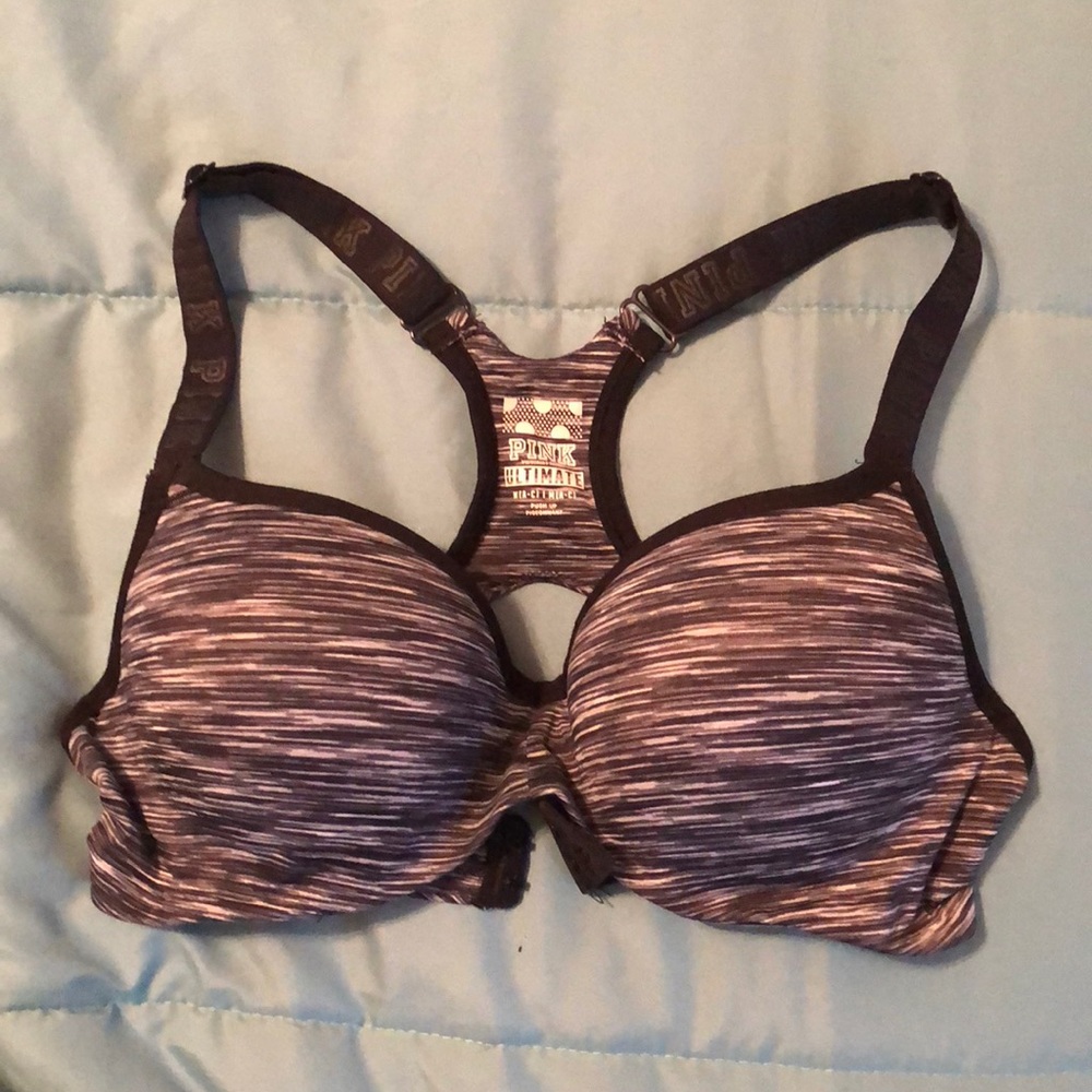 Victoria Secret Push Up Razor Back Bra